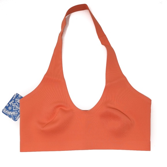 Free People Amber Halter Grapefruit Bralette XS - Picture 1 of 13
